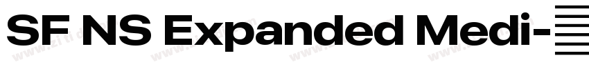 SF NS Expanded Medi字体转换 SF NS Expanded Medi字体转换
